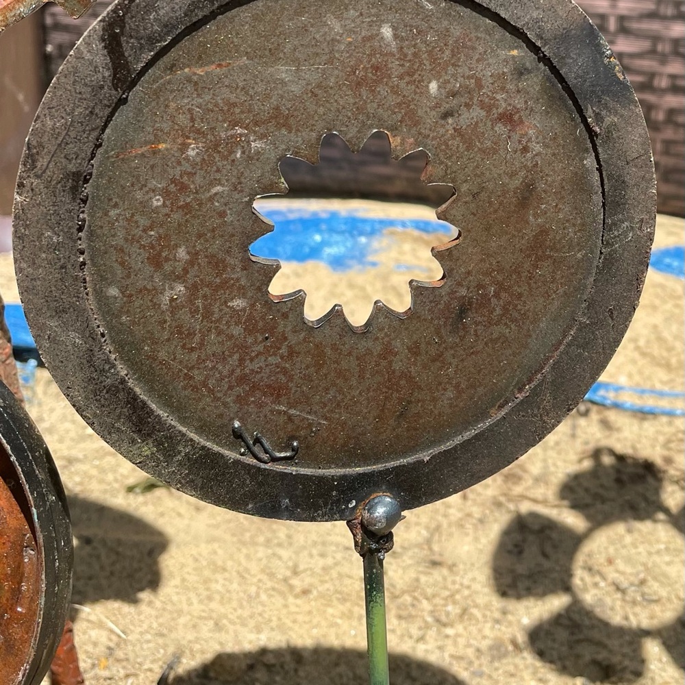 Steel flower
